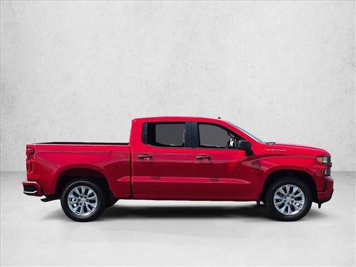 Red Hot 2021 Chevrolet Silverado 1500 Custom
