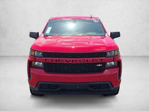 Red Hot 2021 Chevrolet Silverado 1500 Custom