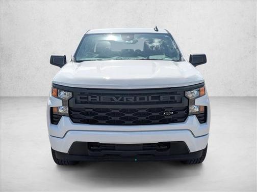 Summit White 2024 Chevrolet Silverado 1500 Custom