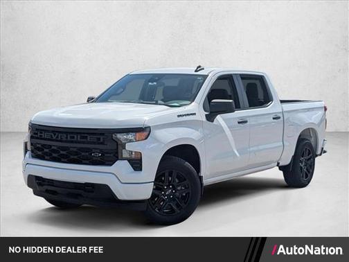 Summit White 2024 Chevrolet Silverado 1500 Custom