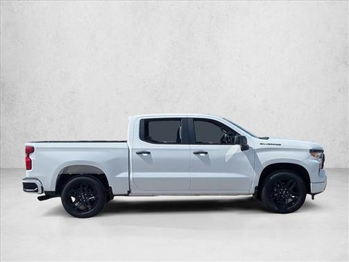 Summit White 2024 Chevrolet Silverado 1500 Custom