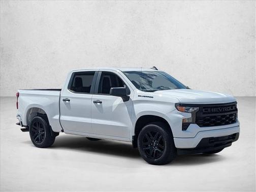 Summit White 2024 Chevrolet Silverado 1500 Custom