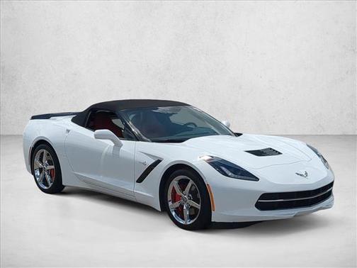 Arctic White 2015 Chevrolet Corvette Stingray