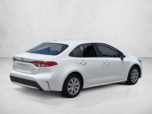 Super White 2020 Toyota Corolla LE