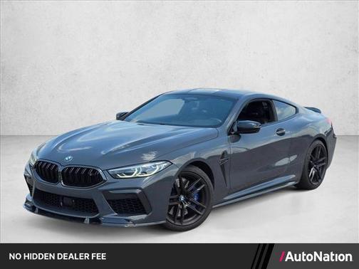 Brands Hatch Grey Metallic 2020 BMW M8 Competition