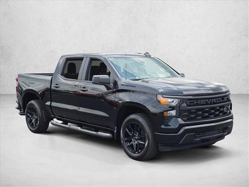Black 2026 Chevrolet Silverado 1500 Custom