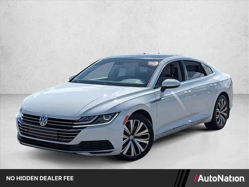 Pure White 2020 Volkswagen Arteon 2.0T SEL