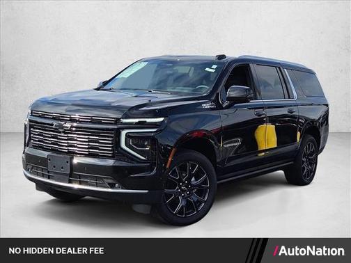 Black 2026 Chevrolet Suburban High Country, RWD