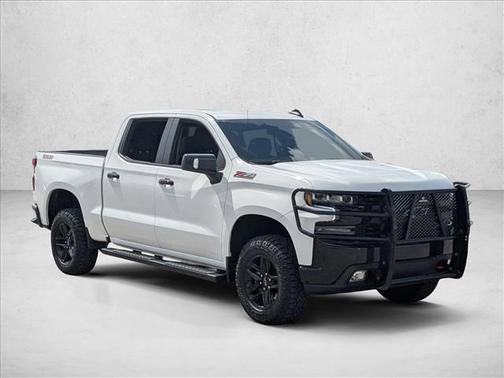 Summit White 2021 Chevrolet Silverado 1500 LT Trail Boss