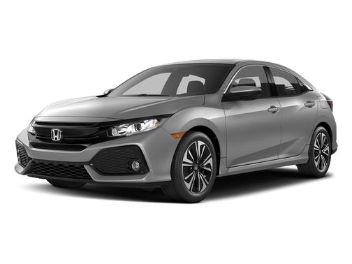 White 2018 Honda Civic EX