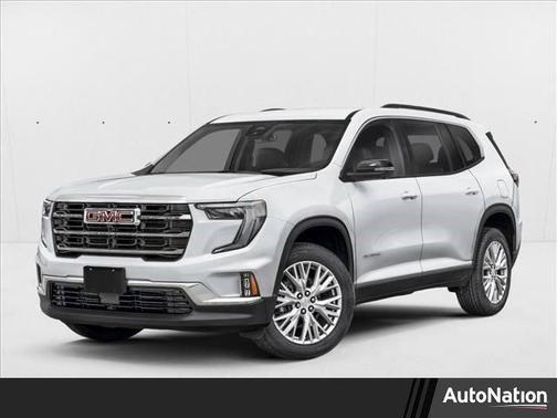 Summit White 2025 GMC Acadia AWD Elevation