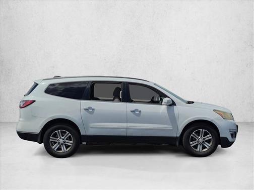 Summit White 2017 Chevrolet Traverse 1LT