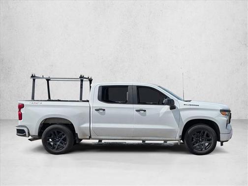 Summit White 2023 Chevrolet Silverado 1500 Custom