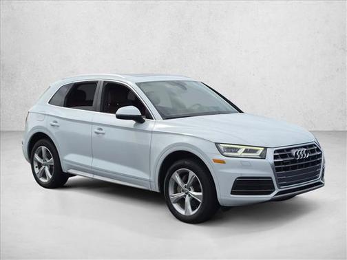 Glacier White Metallic 2020 Audi Q5 45 Premium Plus