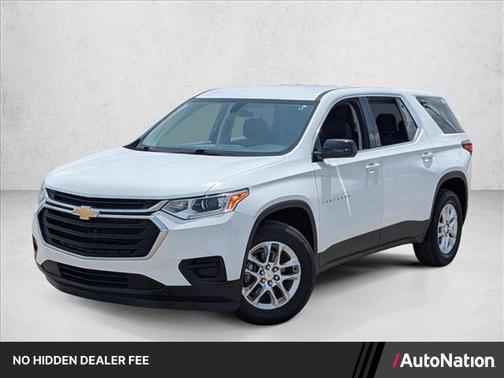 Summit White 2020 Chevrolet Traverse LS