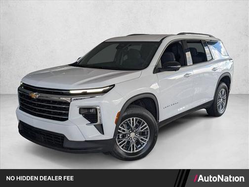 Summit White 2026 Chevrolet Traverse LT