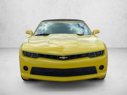 Bright Yellow 2015 Chevrolet Camaro 2LT