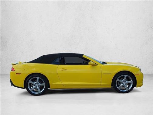 Bright Yellow 2015 Chevrolet Camaro 2LT