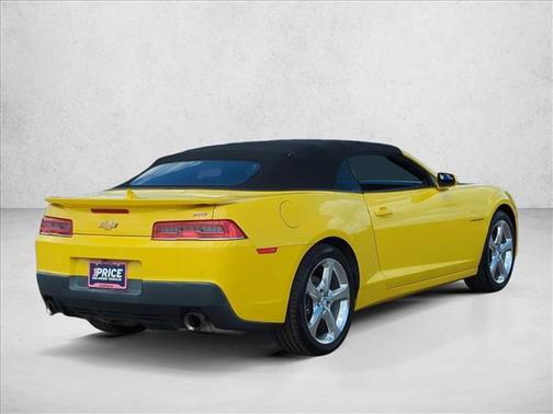 Bright Yellow 2015 Chevrolet Camaro 2LT