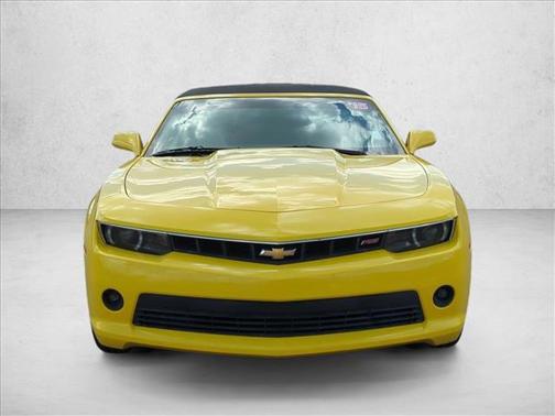 Bright Yellow 2015 Chevrolet Camaro 2LT