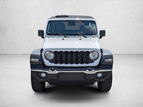 Bright White Clearcoat 2024 Jeep Wrangler Sport S