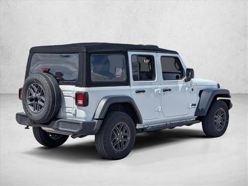 Bright White Clearcoat 2024 Jeep Wrangler Sport S