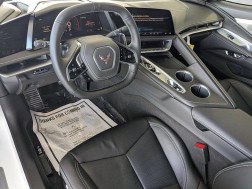 Arctic White 2026 Chevrolet Corvette Stingray w/2LT