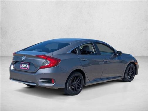 Silver/Gray 2019 Honda Civic LX