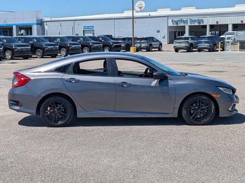 Silver/Gray 2019 Honda Civic LX
