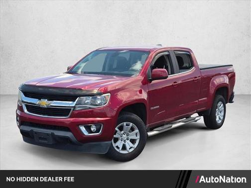 Cajun Red Tintcoat 2018 Chevrolet Colorado LT