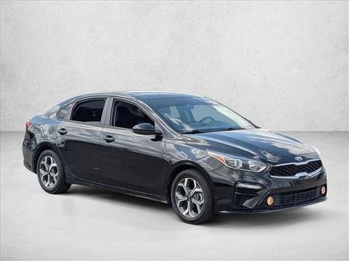 Aurora Black 2021 Kia Forte LXS