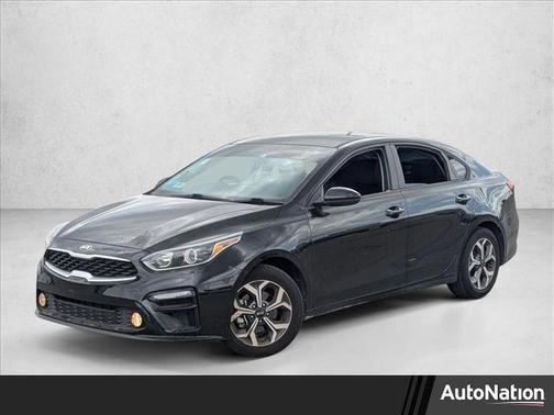 Aurora Black 2021 Kia Forte LXS