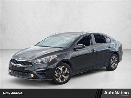 Aurora Black 2021 Kia Forte LXS