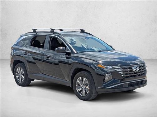 Black Pearl 2024 Hyundai TUCSON Hybrid Blue
