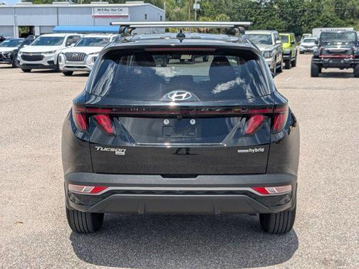 Black Pearl 2024 Hyundai TUCSON Hybrid Blue