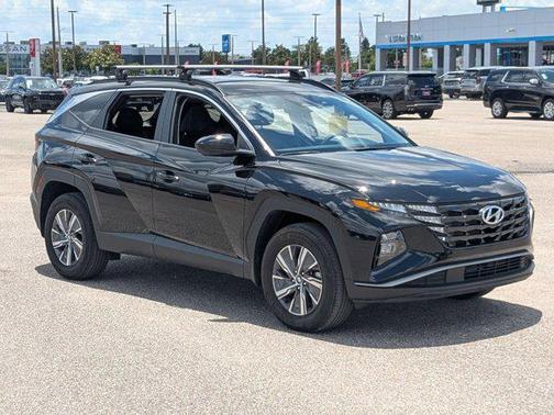 Black Pearl 2024 Hyundai TUCSON Hybrid Blue