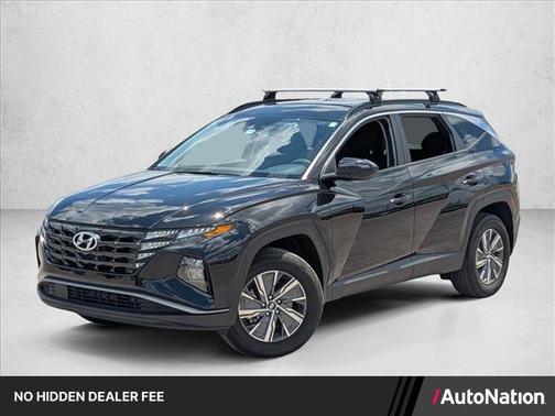 Black Pearl 2024 Hyundai TUCSON Hybrid Blue