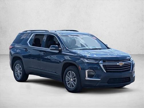 Northsky Blue Metallic 2023 Chevrolet Traverse LT Cloth