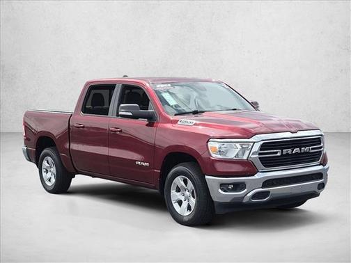 Delmonico Red Pearlcoat 2021 RAM 1500 Big Horn/Lone Star