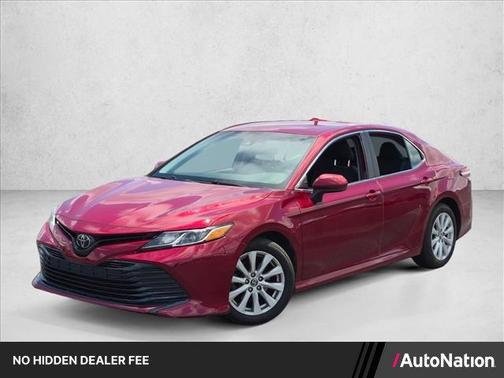 Ruby Flare Pearl 2019 Toyota Camry LE