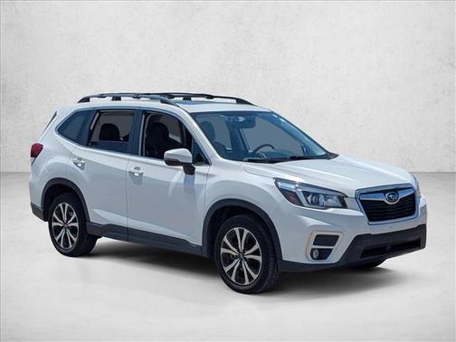 Crystal White Pearl 2020 Subaru Forester Limited