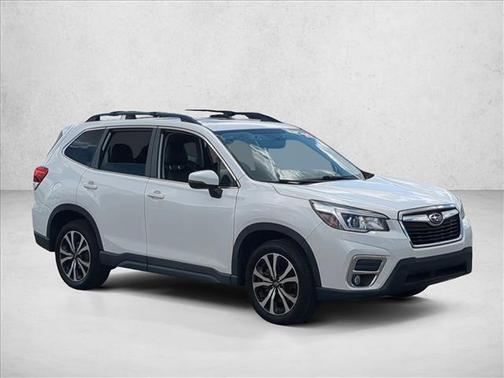 Crystal White Pearl 2020 Subaru Forester Limited