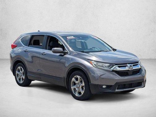 Gray 2019 Honda CR-V EX-L