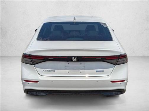 Platinum White Pearl 2024 Honda Accord Hybrid EX-L