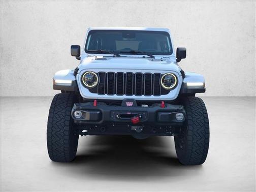 Bright White Clearcoat 2025 Jeep Wrangler Rubicon