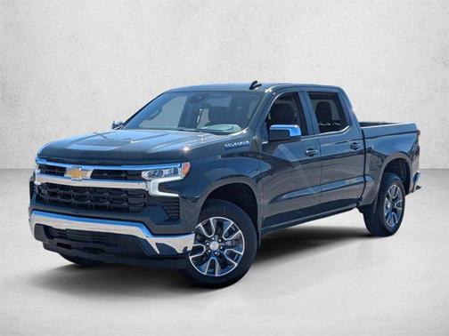 Cypress Gray 2026 Chevrolet Silverado 1500 LT