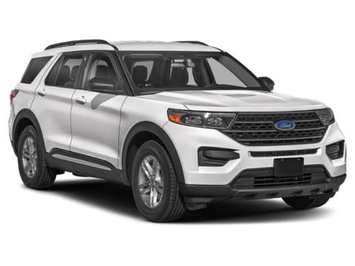 AGATE BLACK METALLIC 2023 Ford Explorer XLT