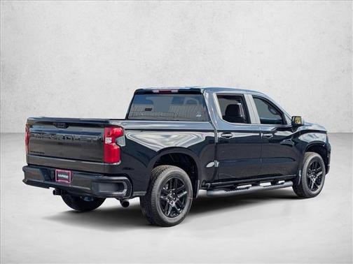 Black 2026 Chevrolet Silverado 1500 Custom