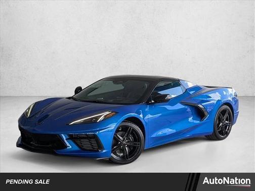 Riptide Blue Metallic 2026 Chevrolet Corvette Stingray w/2LT