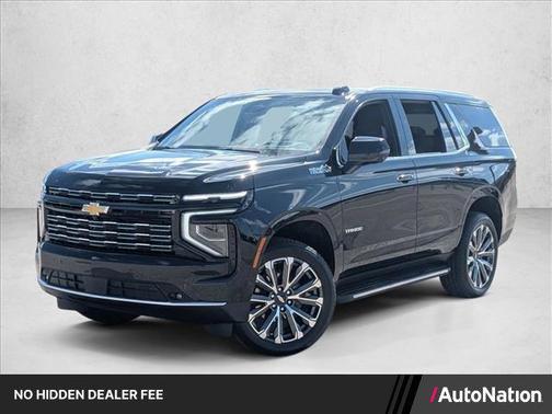 Black 2026 Chevrolet Tahoe High Country